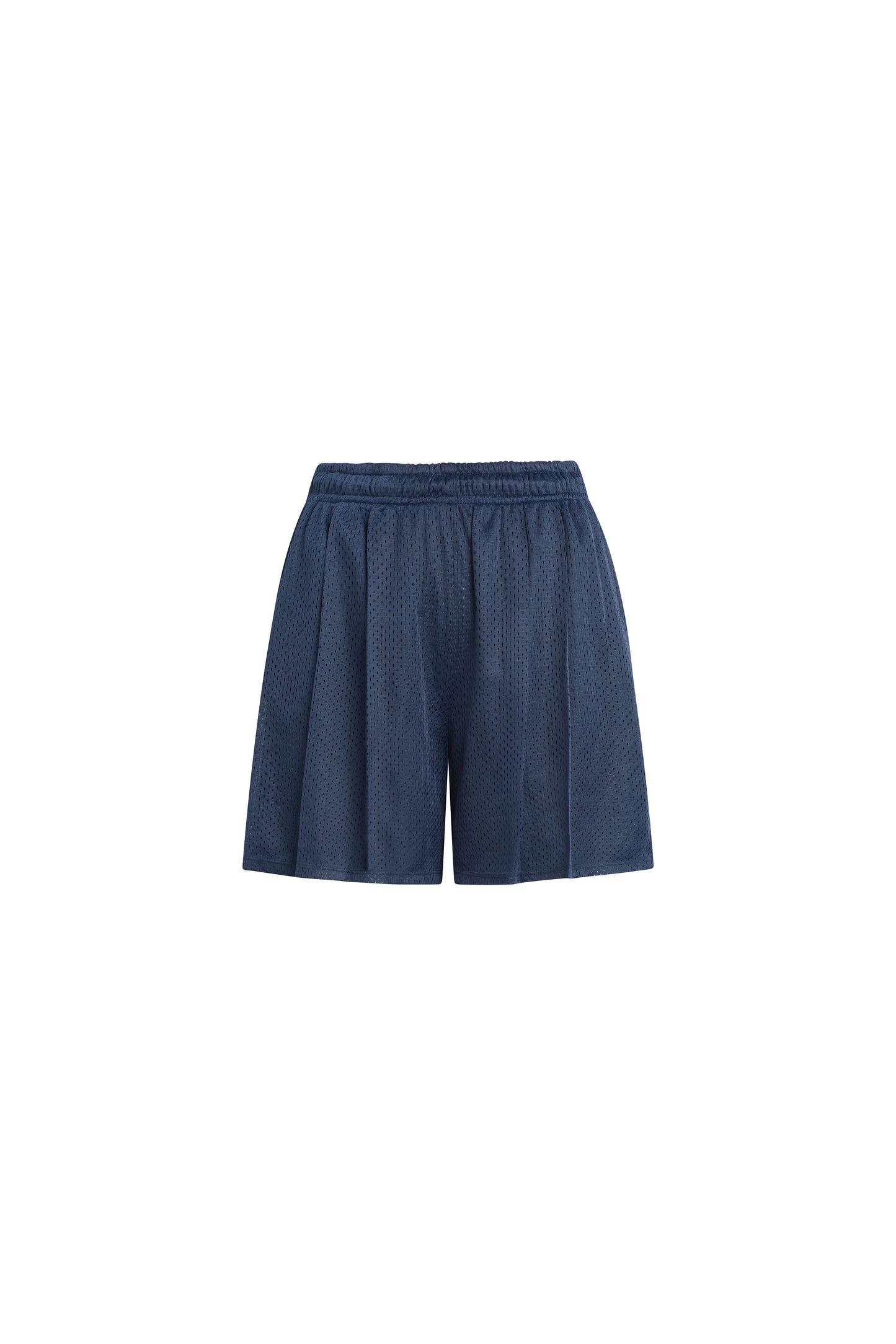 A YOON Clothing Buck pleated basketball shorts lake blue